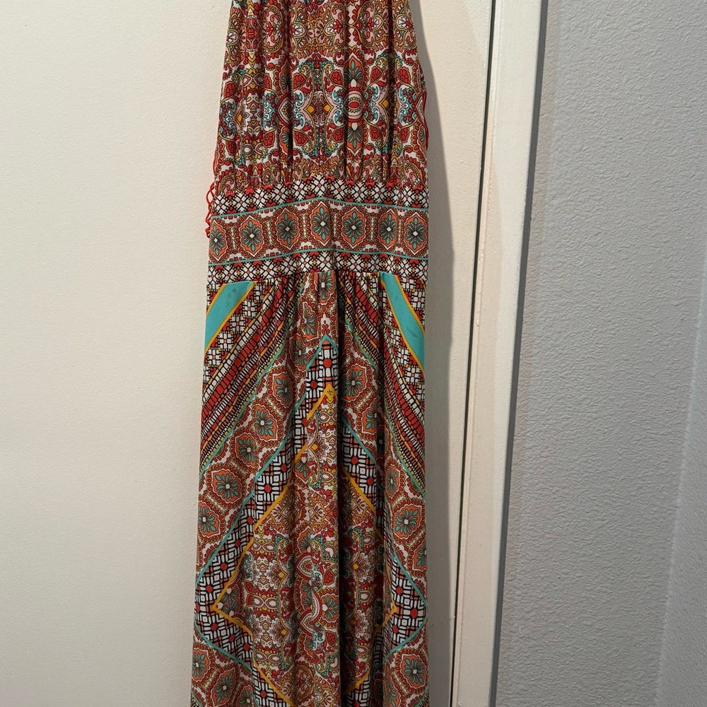 London Times Vibrant Multicolor Dress
